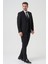 Chicago TY234 Slim Fit 6 Drop Yelekli Takım Elbise Siyah 2