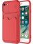 iPhone Se 2022 Uyumlu ​zore Kartix Kapak-Kırmızı 1