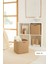 Jüt Dolap İçi Çamaşır Oyuncak Düzenleyici Saklama Sepeti Organizer 30x30x30 cm 1