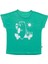 "party" Organik Pamuk Tshirt - Yeşil 1