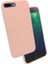 iPhone 7 Plus Uyumlu Zore Silk Silikon-Pembe 1