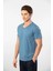 V Yaka T-Shirt ve Cepli Bermuda Şort Takım, %50 Pamuk %50 Modal 2