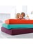Maki Home Pamuklu Polycotton Yeşil Mavi 160X200+2*(50X70) Çift Kişilik Lastikli Çarşaf Takımı 2