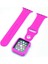 Watch 42MM Uyumlu 3 In 1 Klasik Kordon Zore Pembe 1