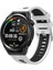 Xiaomi Amazfit Pace Krd-55 Uyumlu Kordon Zore Yeşil-Siyah 2