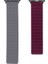 ​​​watch Ultra 49MM Kordon Uyumlu Krd-52 Strap Kayış Zore Gri-Kırmızı 1