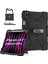 Apple iPad Pro 12.9 2022 6. Nesil Zırhlı Armour Defender Askılı Kılıf A2436 A2437 A2764 A2766 1