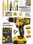 Projcb Plus American Sword Darbeli 58 V 10 Amp Yeni Nesil Lion Akülü Vidalama MATKAP+100 Pcs Combo Set 1