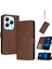 Tecno Spark 20 Pro 4g Kickstand Için Kart Yuvası ile Toka ile Flip Case (Yurt Dışından) 1