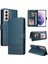 Samsung Galaxy S22 Artı Premium Deri Üç Kart Yuvaları Için Flip Case (Yurt Dışından) 4