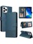 Iphone 13 Için Flip Case Pro Max Iki Kart Yuvaları Kickstand Premium Deri (Yurt Dışından) 1