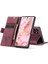 Samsung Galaxy S23 Ultra Kılıf Için Flip Case Kart Yuvası Kickstand Flip Folio (Yurt Dışından) 5