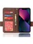 Iphone 14 Için Kılıf Pu Deri Cüzdan Manyetik Kart Yuvaları Tutucu Yan Toka (Yurt Dışından) 2