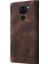 Xiaomi Redmi Not 9 Için Flip Case Deri Kılıf Basit Iş Kapak Çevirin (Yurt Dışından) 5