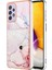 Samsung Galaxy Için Kılıf A52S 5g Mermer Kart Yuvaları Yumuşak Tpu Tampon Ince (Yurt Dışından) 1