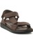 Erkek Sandalet Ag- 23210-8 John May Nubuk Kahve 1