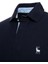 Erkek Triko Polo Yakalı Garnili Lacivert T-Shirt 2