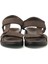 Erkek Sandalet Ag- 23210-8 John May Nubuk Kahve 2