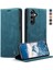 Samsung Galaxy S24 Durumda Kart Yuvası Için Flip Case Kickstand Flip Folio Kitap (Yurt Dışından) 1
