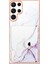 Samsung Galaxy S24 Ultra 5g Yumuşak Tpu Tampon Mermer Ince Cüzdan (Yurt Dışından) 3