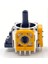 Ps4 - Ps5 - Xbox Orijinal Analog Motor Turuncu Seri 3