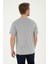 Erkek Gri Melanj Tişört Basic 50279632-VR086 5
