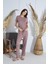 Kadın Kısa Kol Vizon Pijama Takım C8T5N9O51 5