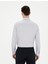 Erkek Gri Slim Fit Uzun Kollu Basic Gömlek 50286102-VR024 5