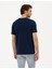 Erkek Lacivert Slim Fit Tişört 50296578-VR033 5