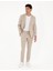 Erkek Açık Kahverengi Ekstra Slim Fit Keten Karışımlı Takım Elbise 50285295-VR002 4