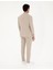 Erkek Açık Kahverengi Ekstra Slim Fit Keten Karışımlı Takım Elbise 50285295-VR002 5