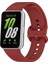 Galaxy Fit 3 ile Uyumlu Silikon Spor Klasik Kayış Kordon 1