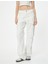 Kargo Kot Pantolon Düz Bol Paça Standart Bel - Eve Straight Jeans 3