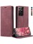 Samsung Galaxy S21 Ultra Kılıf Için Flip Case Kart Yuvası Kickstand Manyetik (Yurt Dışından) 2