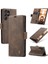 Samsung Galaxy S23 Ultra Kılıf Için Flip Case Kart Yuvası Kickstand Flip Folio (Yurt Dışından) 1