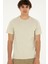 U.S. Polo Assn. 50294224-Vr049 Erkek Taş Basic T-Shirt 3