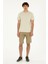 U.S. Polo Assn. 50294224-Vr049 Erkek Taş Basic T-Shirt 4