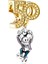 Disney Parks Mickey Mouse 50 Yıl Charm 1
