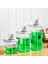 2300 ml Tarzı Toz Çamaşır Deterjan Dispenseri Gıda Tahılları Pirinç Saklama Kabı Dekantör Şişe Ağzı Ölçüm Kabı Deterjan Şeffaf Tank Kutusu (Yurt Dışından) 2