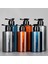 Mavi Stil 300 ml Şampuan ve Saç Kremi Dağıtıcı Şişeleri Duş Doldurulabilir Sabunluk Boş Pompalı Şişe Etiketli Banyo Organizatör Kavanoz (Yurt Dışından) 3