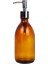 B Tarzı 500 ml Iskandinav Tarzı Kahverengi Banyo Doldurulabilir Cam Şişe Duş Jeli Şampuan Basın Şişesi Duş Jeli Doldurulabilir Banyo Depolama Şişeleri (Yurt Dışından) 1
