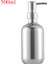 GÜMÜŞ-500ML Tarzı 500 ml Duş Kaplama Sabunluk Şişesi Doldurulabilir Şampuan Saç Kremi Bodywash Dağıtıcı Şişe Banyo ve Mutfak Için (Yurt Dışından) 1