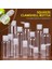 Net Stil 80ML Doldurulabilir Şeffaf Boş Şişe Plastik Seyahat Alt Şişe Şampuan Kozmetik Losyon Kabı Doldurulabilir Kozmetik Kabı (Yurt Dışından) 2