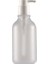Şeffaf Stil 500 ml Buzlu Sabunluk Şişe Banyo Şampuanı Duş Jeli Şişe Itme Pompası Doldurulabilir Boş Şişe Mutfak Sabunluk (Yurt Dışından) 1