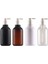 Şeffaf Stil 500 ml Buzlu Sabunluk Şişe Banyo Şampuanı Duş Jeli Şişe Itme Pompası Doldurulabilir Boş Şişe Mutfak Sabunluk (Yurt Dışından) 3