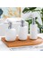 Yaci Shop No.10 Stili Banyo Ceramower Jel Şampuan Şişesi ml Beyaz Seramik Emülsiyon Dağıtım Şişesi El Sabunu Dispenserleri Mutfak Için (Yurt Dışından) 3