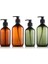 Yeşil Stil 500 ml 300MLML Taşınabilir Losyon Şampuan Dispenserleri Banyo Duş Jeli Tutucu Sabunluk Boş Banyo Pompası Doldurulabilir Şişeler (Yurt Dışından) 5