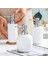 No.21 Stili Banyo Ceramower Jel Şampuan Şişesi ml Beyaz Seramik Emülsiyon Dağıtım Şişesi El Sabunu Dispenserleri Mutfak Için (Yurt Dışından) 2