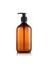 Kahverengi Tarzı 300ML ml Pet Sıvı Sabun Şişesi Kahverengi Banyo Duş Jeli Doldurulabilir Şişe Şampuan Şampuan Saç Kremi Losyon Pres Dispenseri (Yurt Dışından) 1
