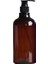 F Tarzı Banyo Duş Şampuanı Kremi Şişesi Için Kahverengi Sabun Şişesi Iskandinav El Basın Sıvı Kabı 500ML.9OZ (Yurt Dışından) 1